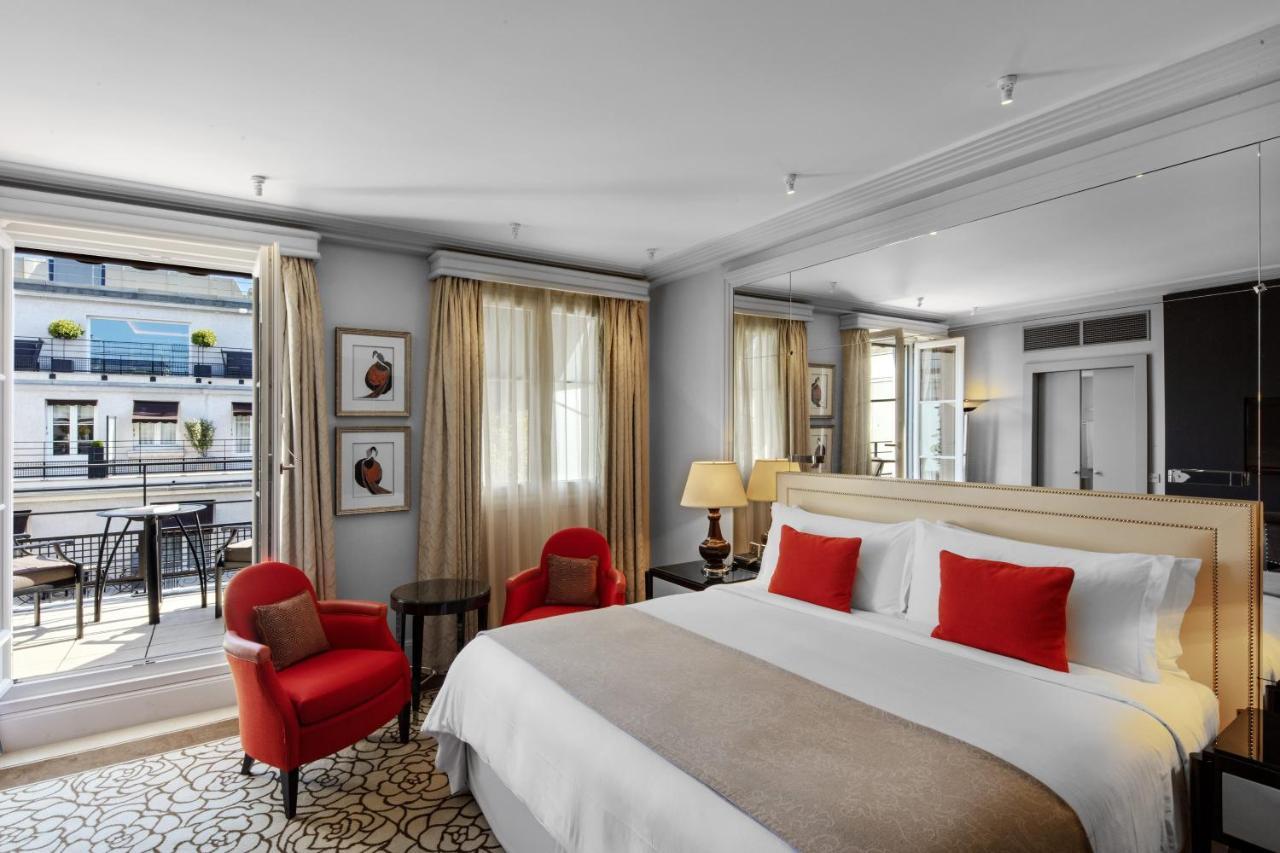 Chambre 1 Lit Super King-Size Deluxe Art Déco avec Balcon - Vue sur Cour