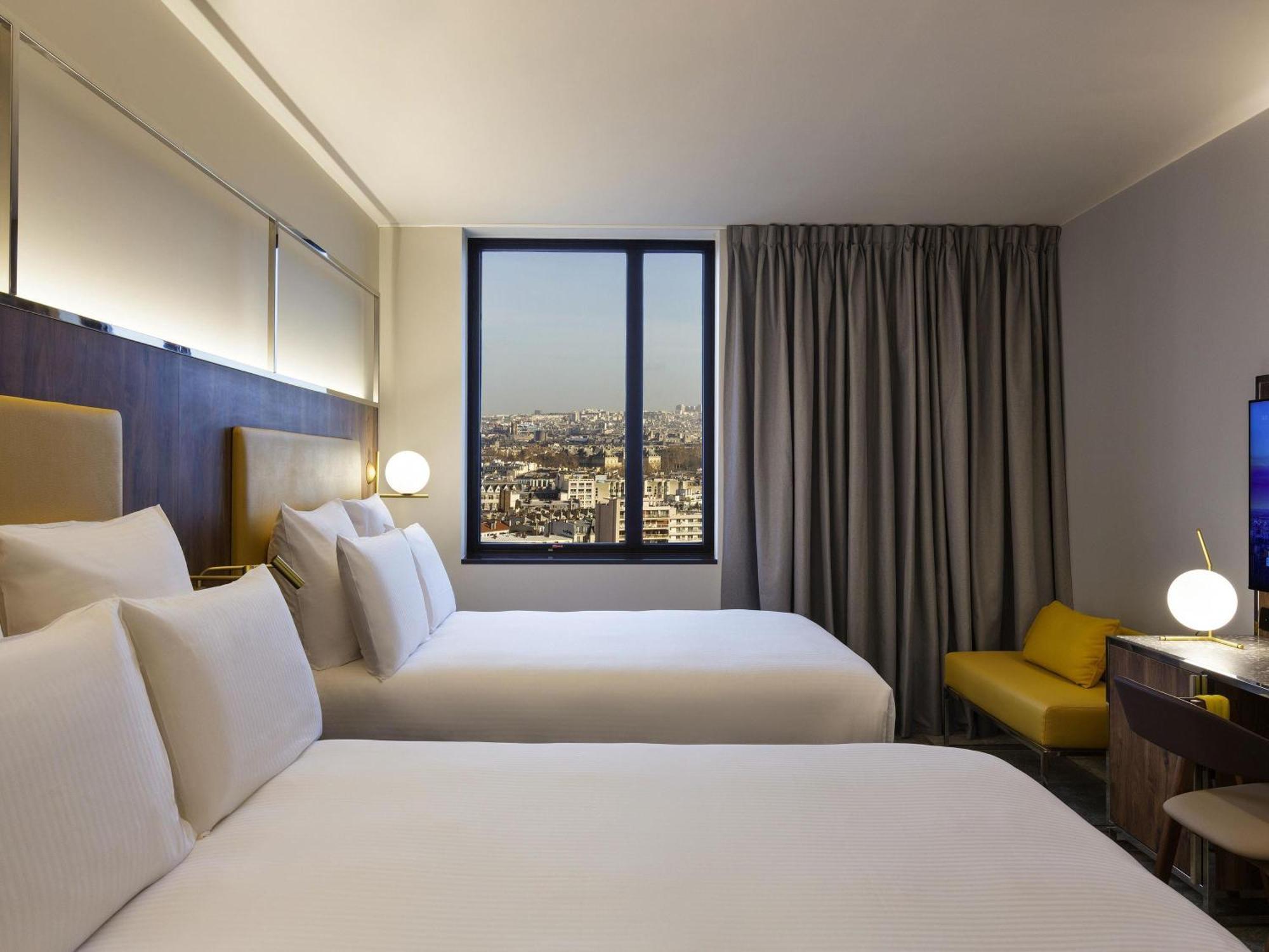 Deluxe Family Room 2 Double Beds view on Paris